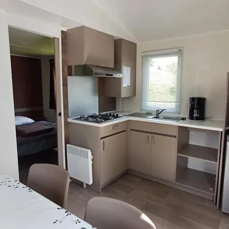 Zecamping 3 Etoiles Piscine Chauffee Animaux Acceptes Mobil-home Bbq Kamp alanı Lespéron